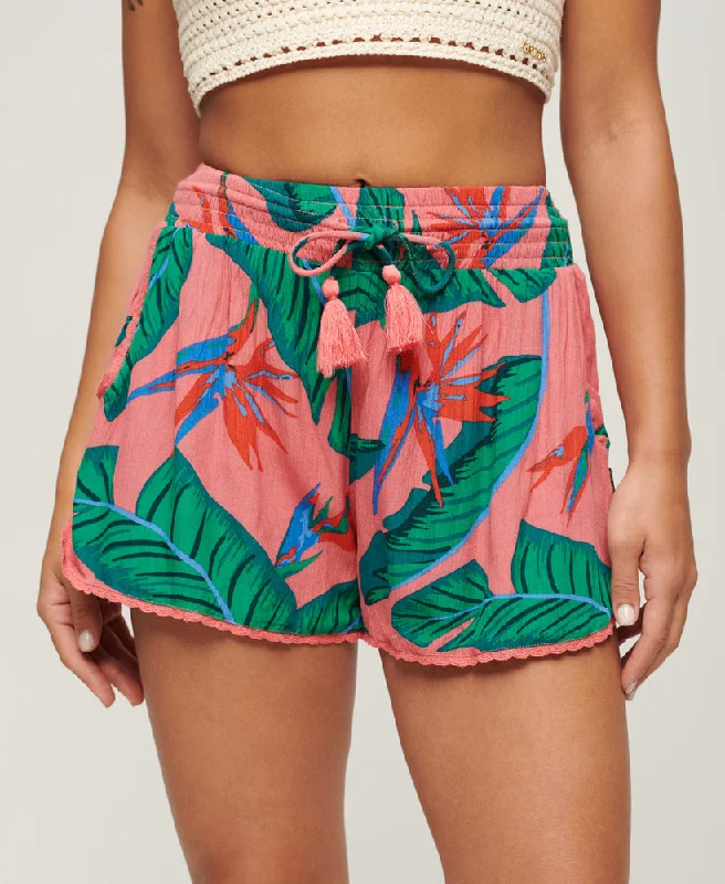 Beach Shorts | Pink Paradise