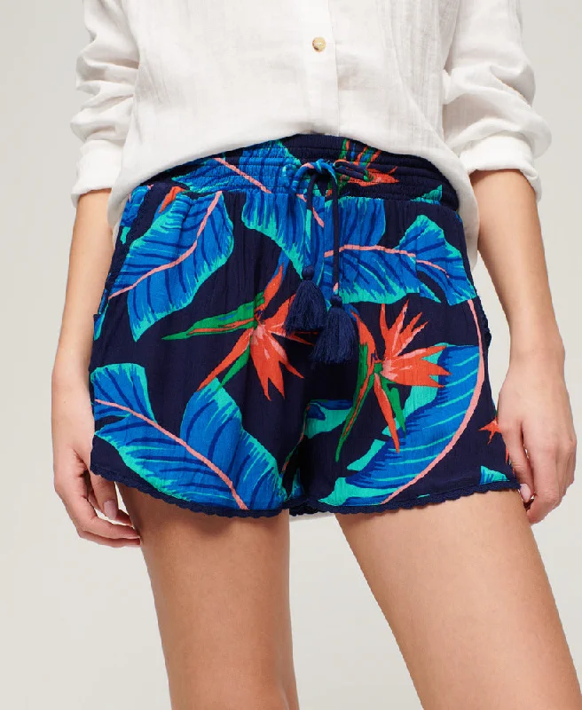 Beach Shorts | Navy Paradise