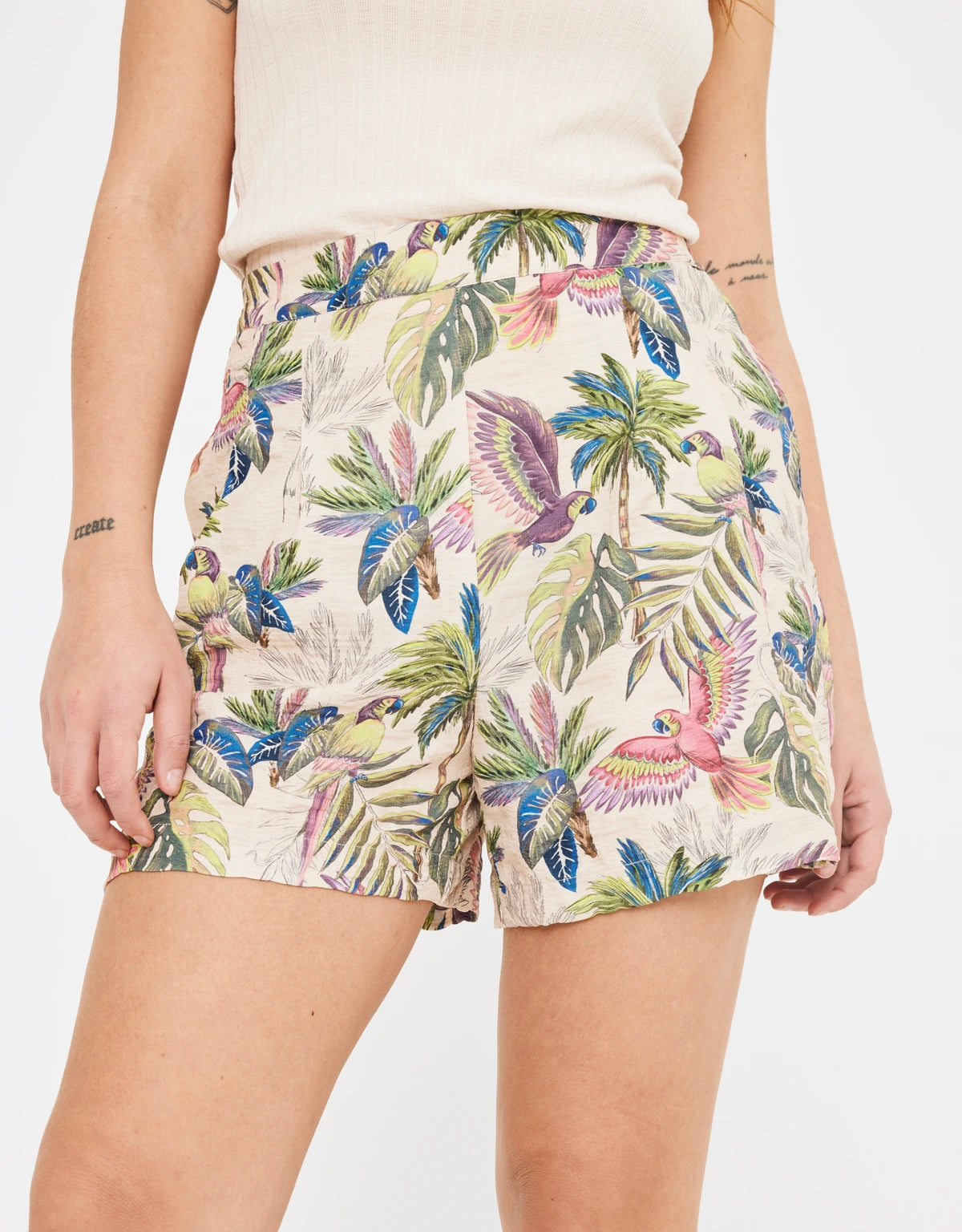 Short Fluido Estampado - Kamoriz