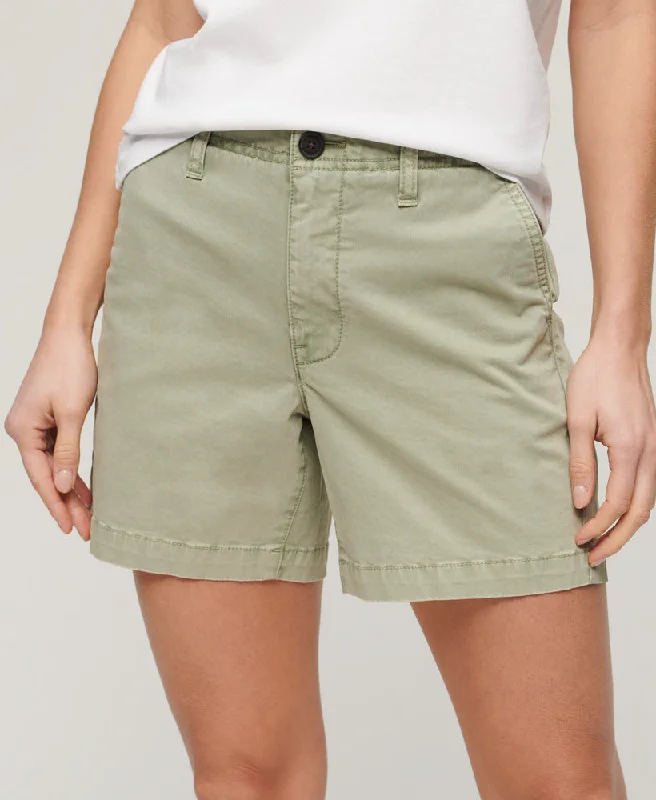 Classic Chino Shorts | Dusty Mint Green