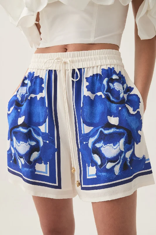 Atomic Silk Drawstring Short