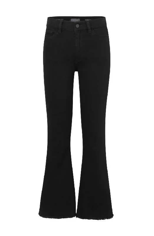 Bridget Bootcut High Rise Crop Jeans In Henderson