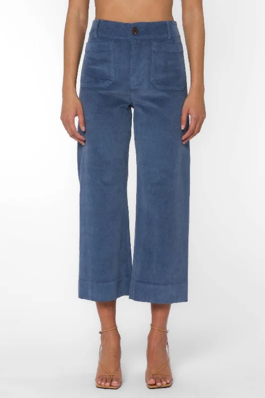 Corduroy Pant In Blue