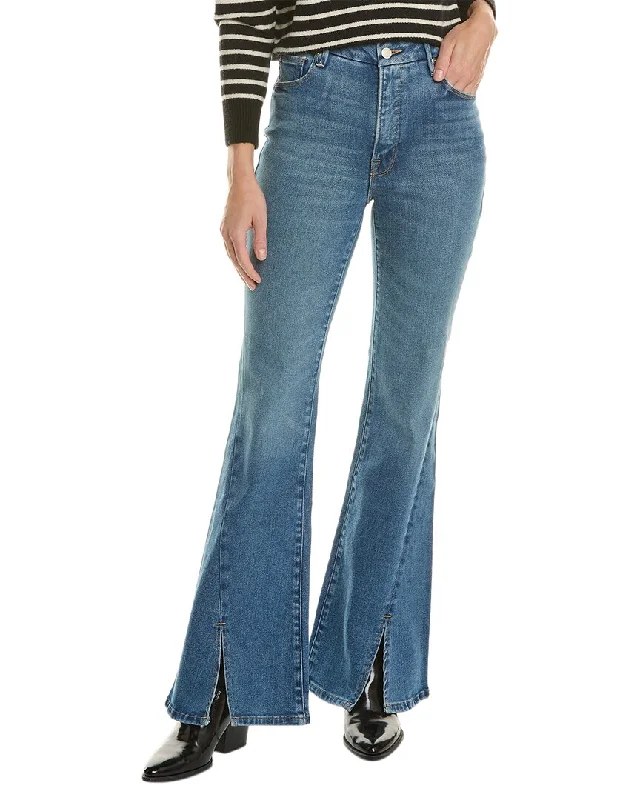 GOOD AMERICAN Good Legs Indigo Flare Jean