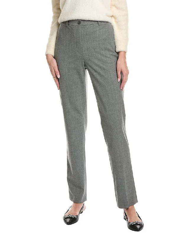 Michael Kors Collection St. Tropical Samantha Wool-Blend Pant