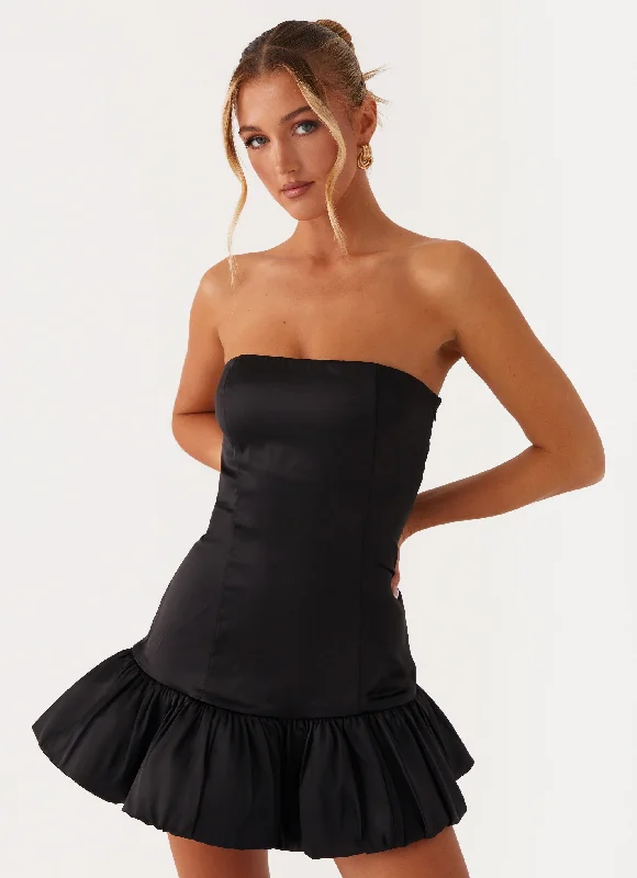 Dancing Queen Mini Dress - Black