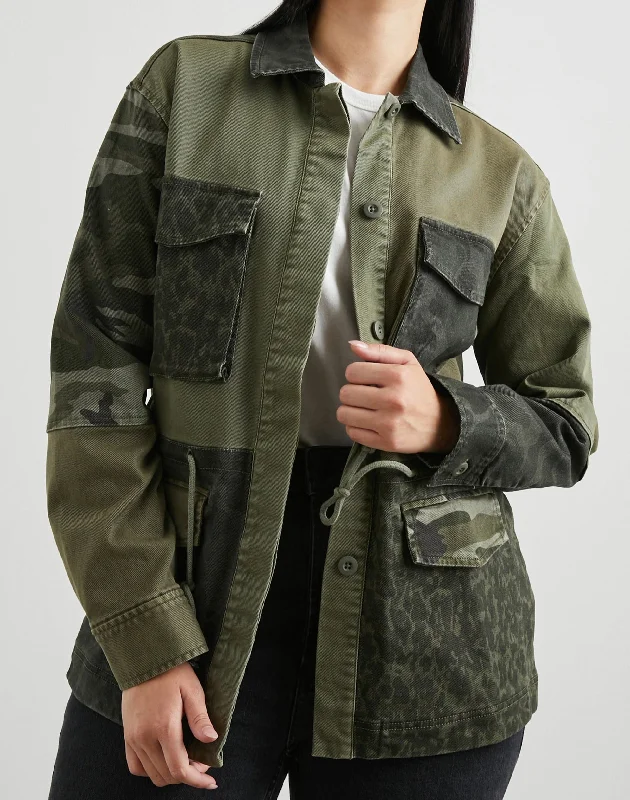 EVAN JACKET - OLIVE TRIO