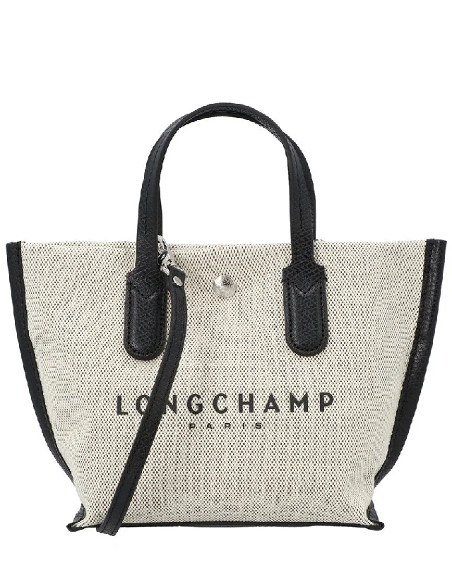 Longchamp Essential Toile Xs Canvas Top Handle Bag