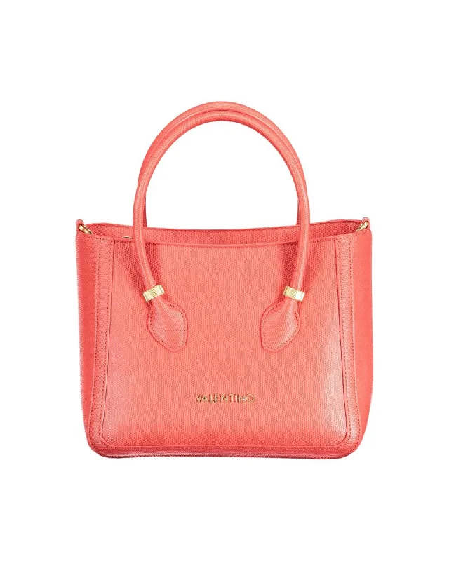 Valentino Bags  V-Line Top Handle Bag in Coral