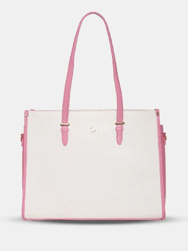 Caprese Aurora Color Changing Laptop Tote Large Pink