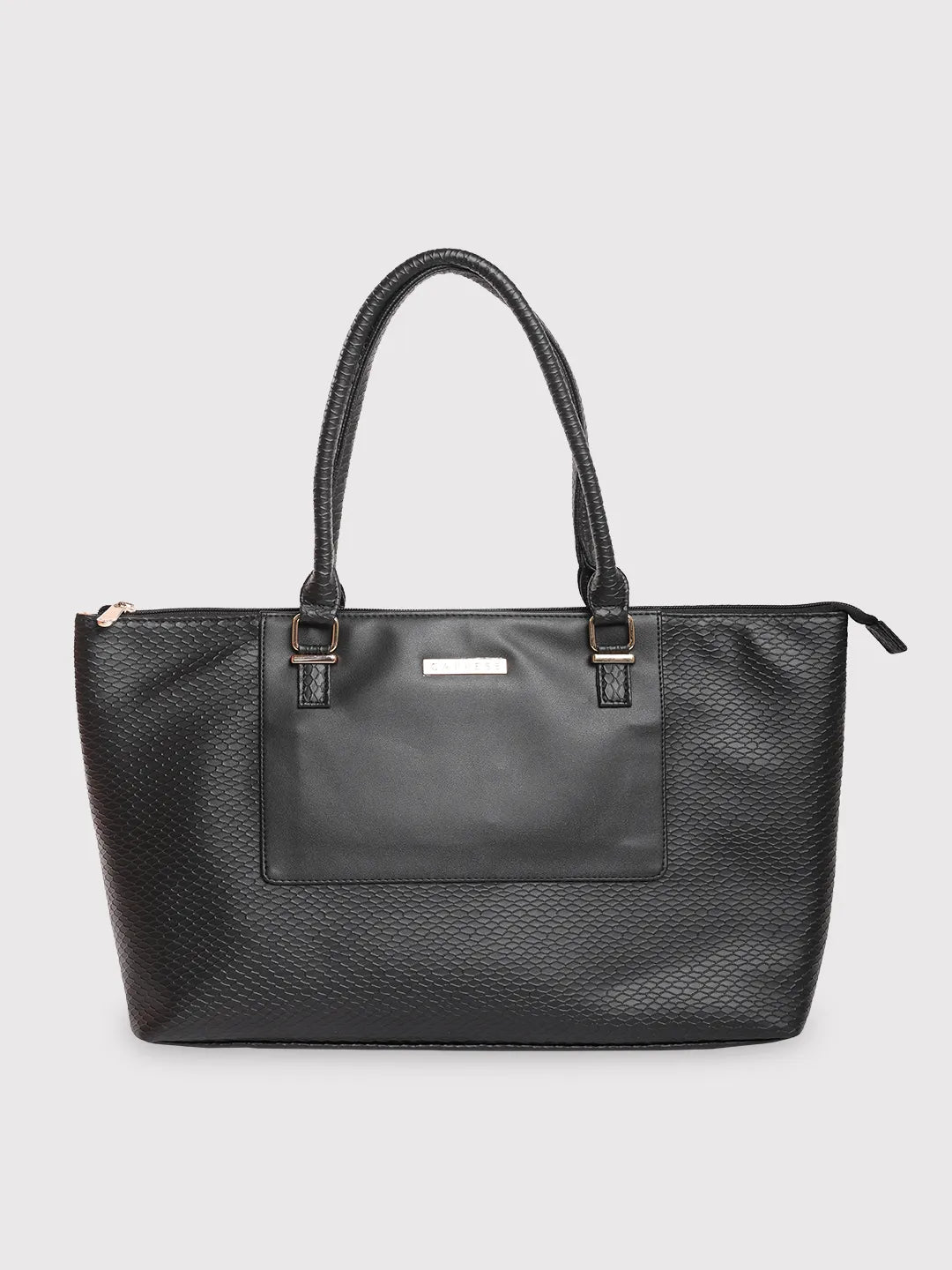 Caprese Fiona Laptop Tote Large Office Handbag Black