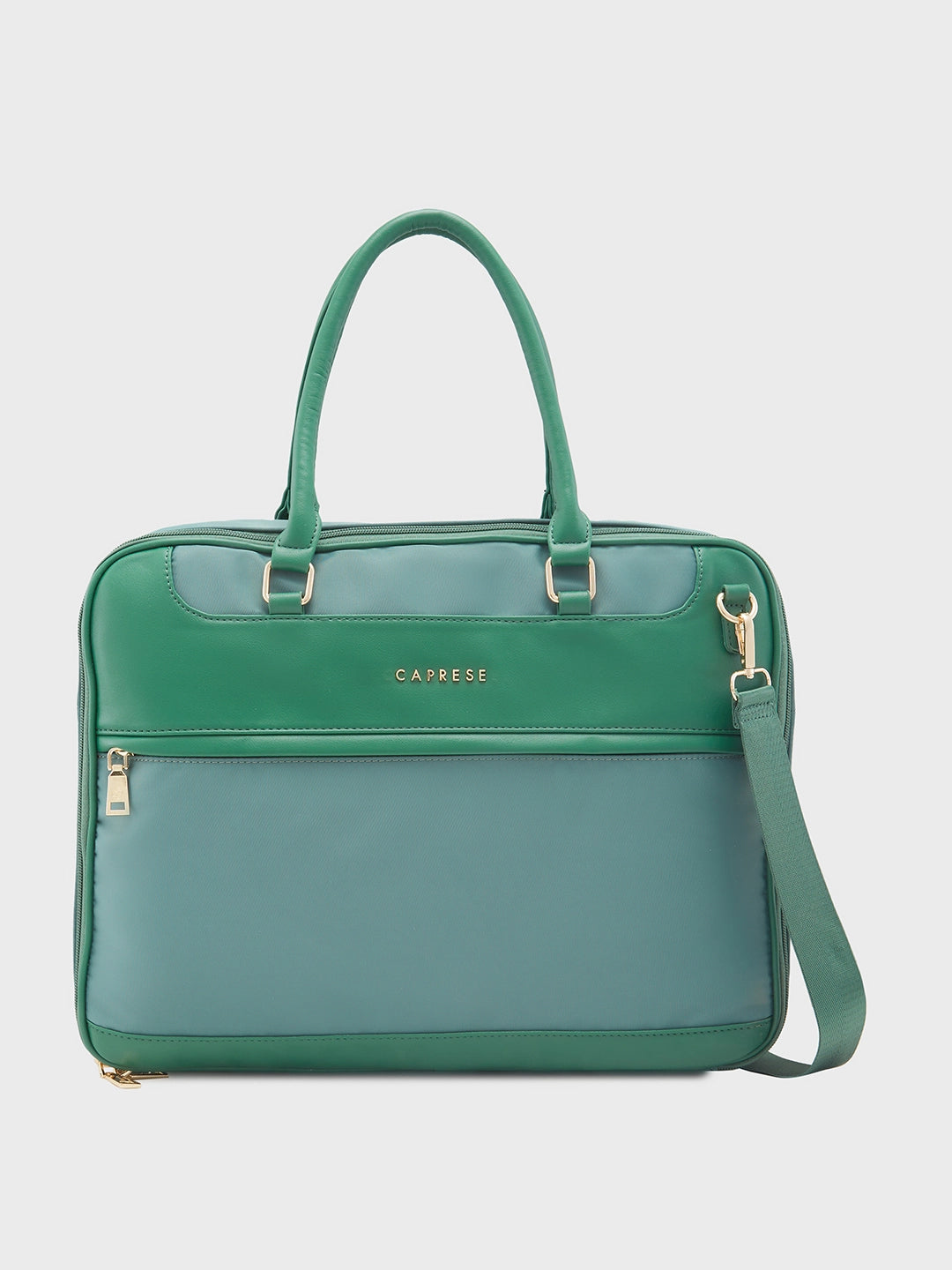 Caprese Jasper Laptop Bag Large Light Green