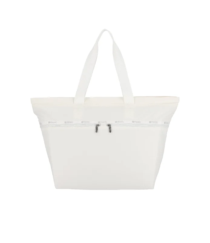 Carlin Zip Top Tote Bag