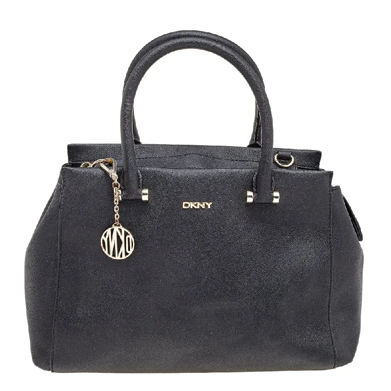 Dkny  Leather Top Zip Tote