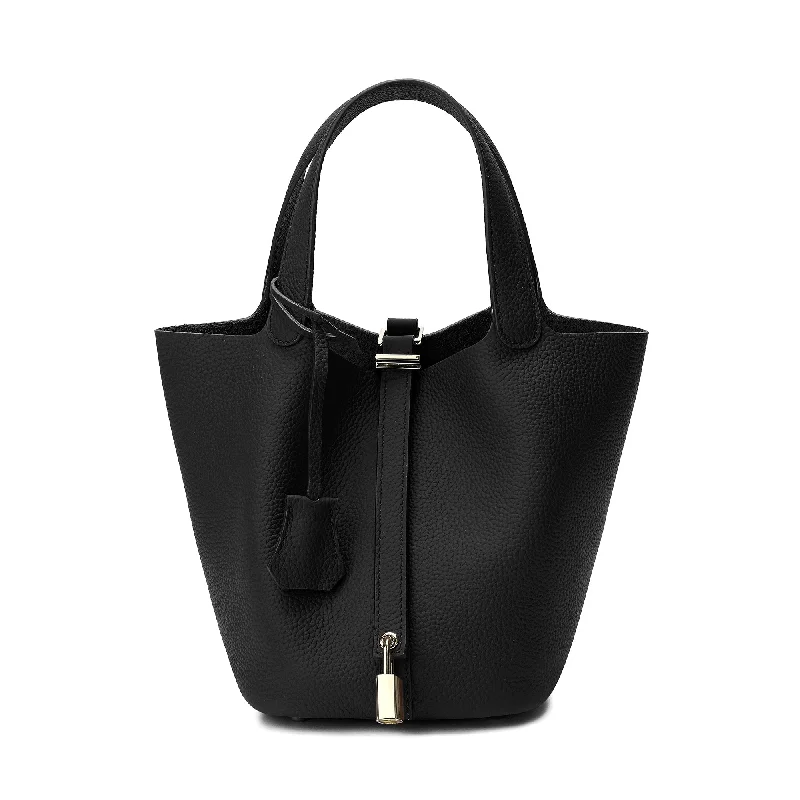 Tiffany & Fred Full-grain Leather Top-Handle Bag