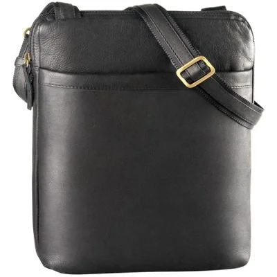 Derek Alexander Leather DERBY -Top Zip Unisex Messenger Bag