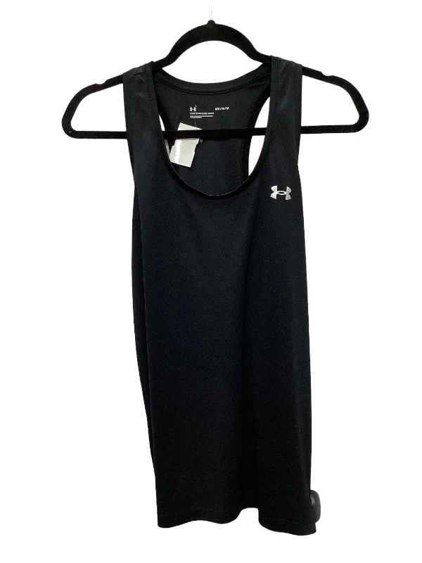 Black Athletic Tank Top Under Armour, Size M