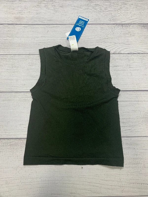 Green Athletic Tank Top Athleta, Size S