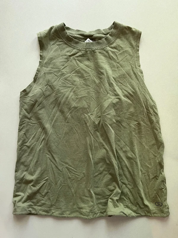 Green Athletic Tank Top Calia, Size M