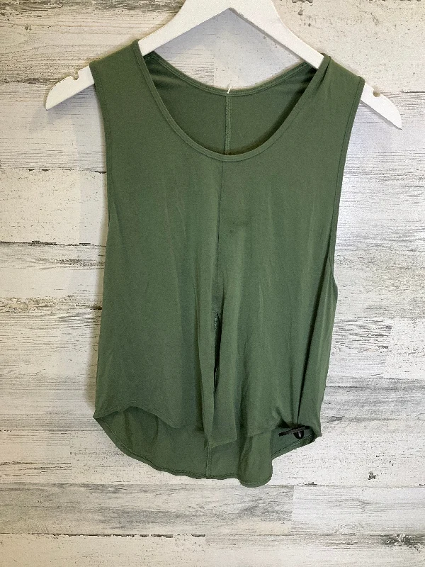 Green Athletic Tank Top Lululemon, Size 8