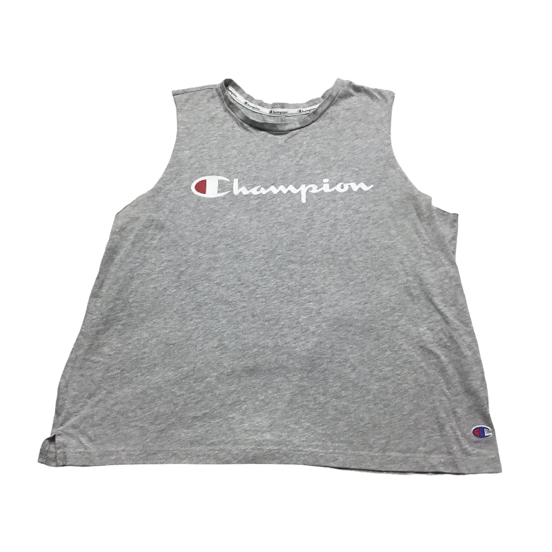 Grey Athletic Tank Top Champion, Size Xl