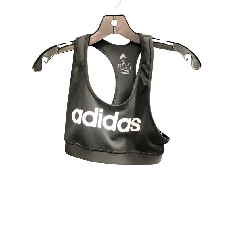 Athletic Bra By Adidas In Black, Size: S