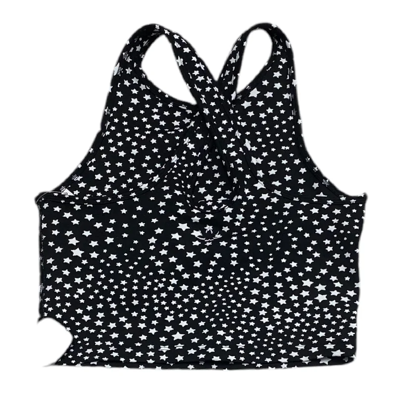 Athletic Bra By Beyond Yoga In Black & White, Size: S