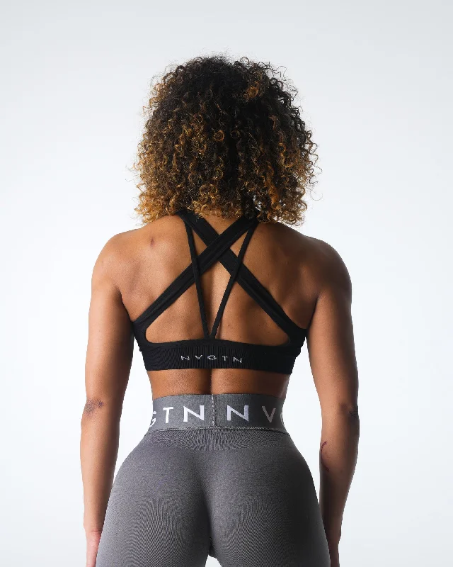 Black Inspire Seamless Bra