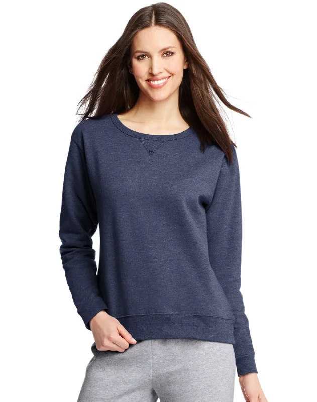 Hanes Women`s ComfortSoft EcoSmart Crewneck Sweatshirt