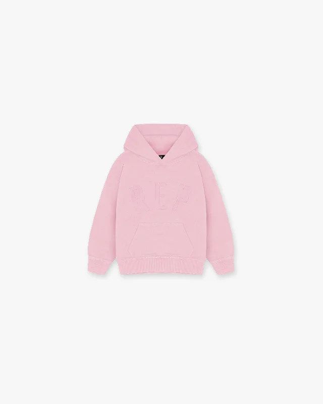 Mini Rep Applique Hoodie - Candy Pink