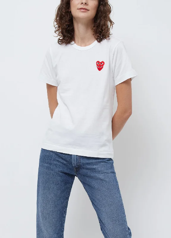 T287 Double Heart T-shirt