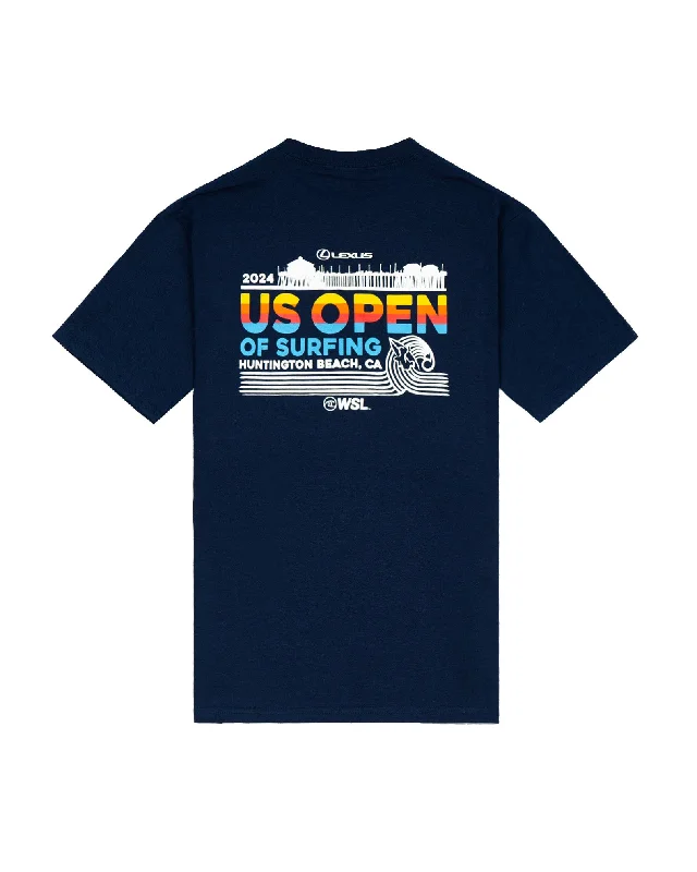 Boys (8-16) US Open 2024 Astro S/S Tee