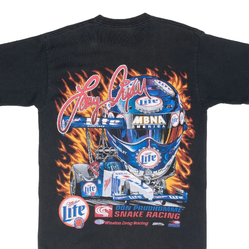 VINTAGE NHRA LARRY DIXON DON PRUDHOMME DRAG RACING 1990S TEE SHIRT MEDIUM